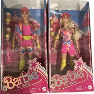Barbie and Ken roller skating duo! NEW IN BOX!